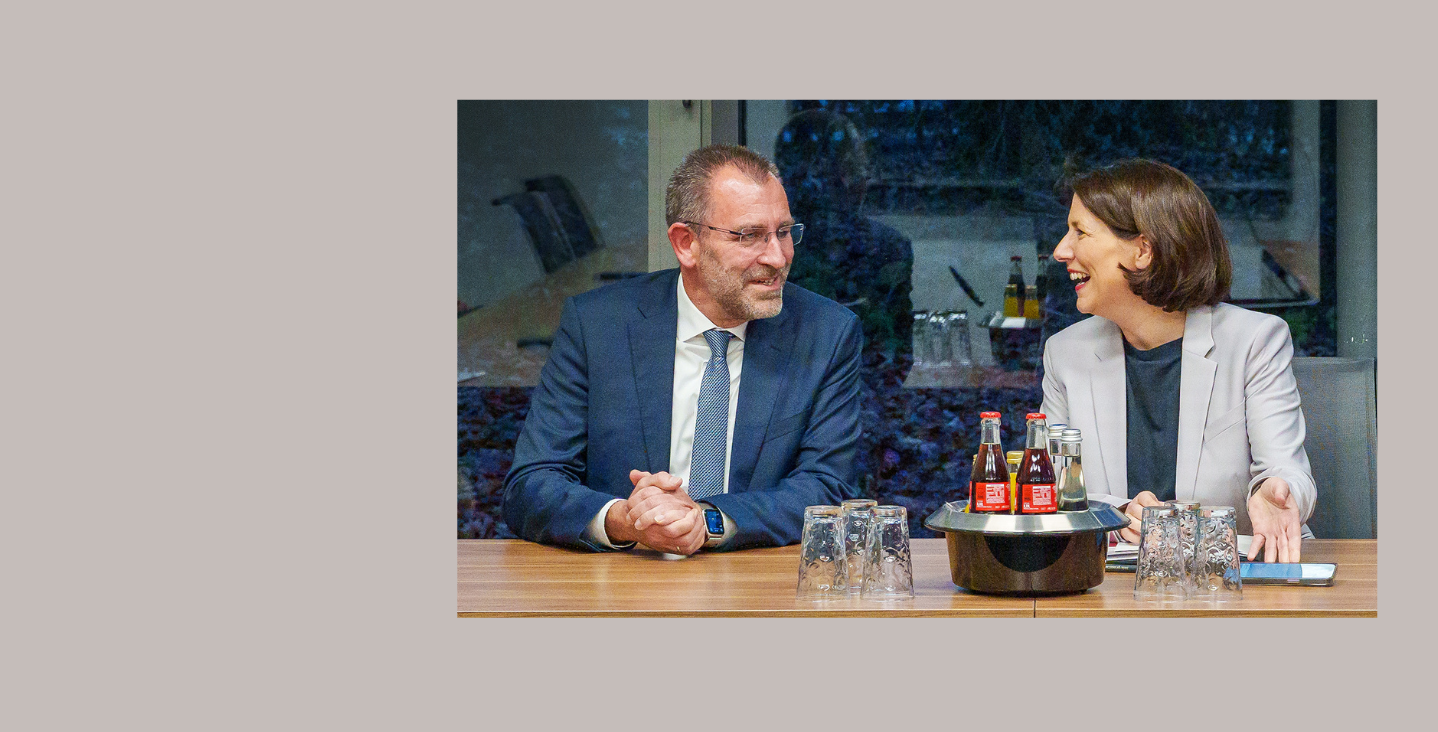 Förderbescheid Übergabe