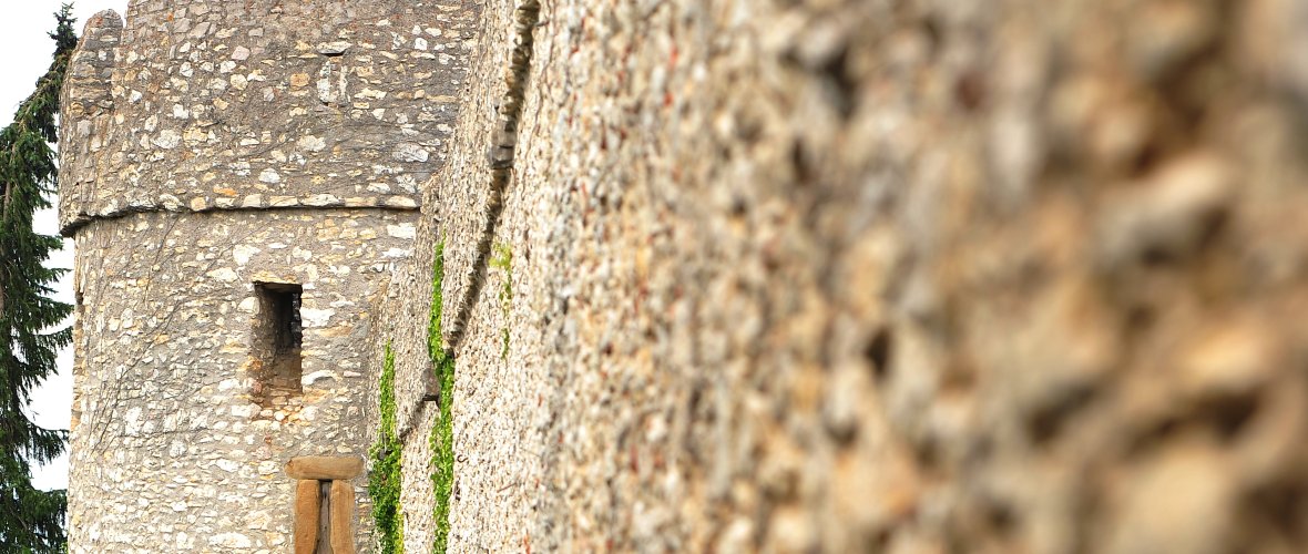 Blick entlang der Fleckenmauer Fleckenmauer_Paar 41.jpg